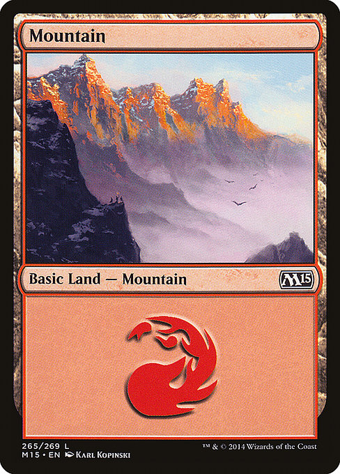 Mountain (265) [Magic 2015 (M15)] | Gear Gaming Bentonville