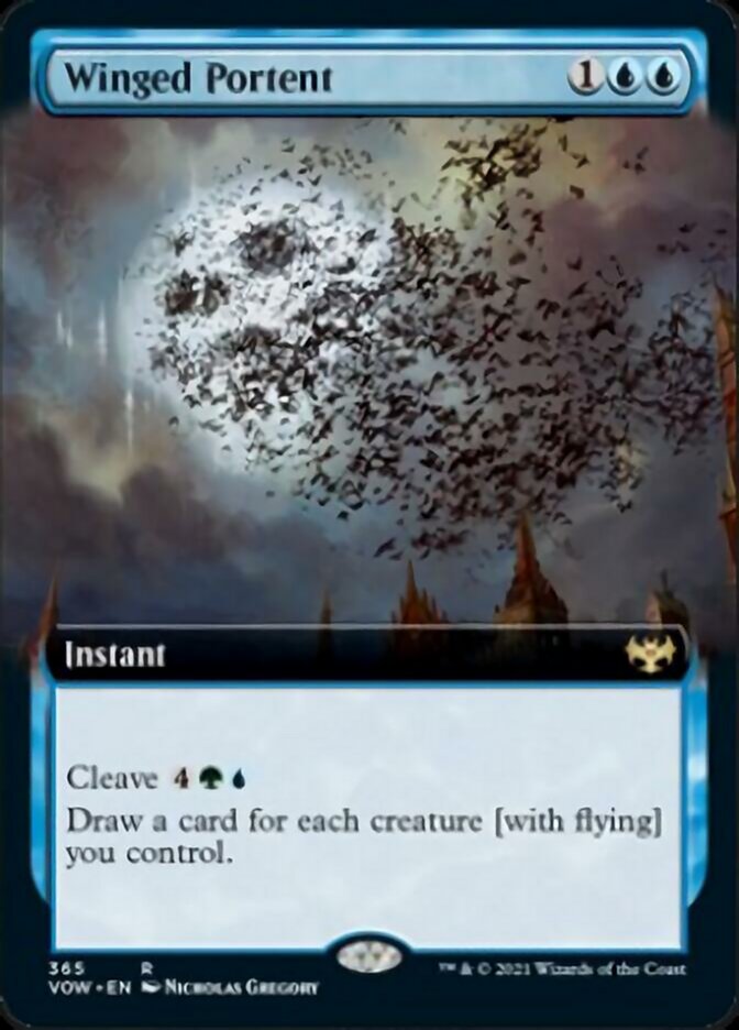 Winged Portent (Extended) [Innistrad: Crimson Vow] | Gear Gaming Bentonville