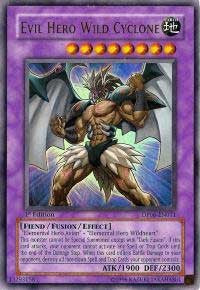 Evil Hero Wild Cyclone [Duelist Pack 6: Jaden Yuki 3] [DP06-EN011] | Gear Gaming Bentonville