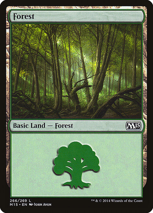 Forest (266) [Magic 2015 (M15)] | Gear Gaming Bentonville