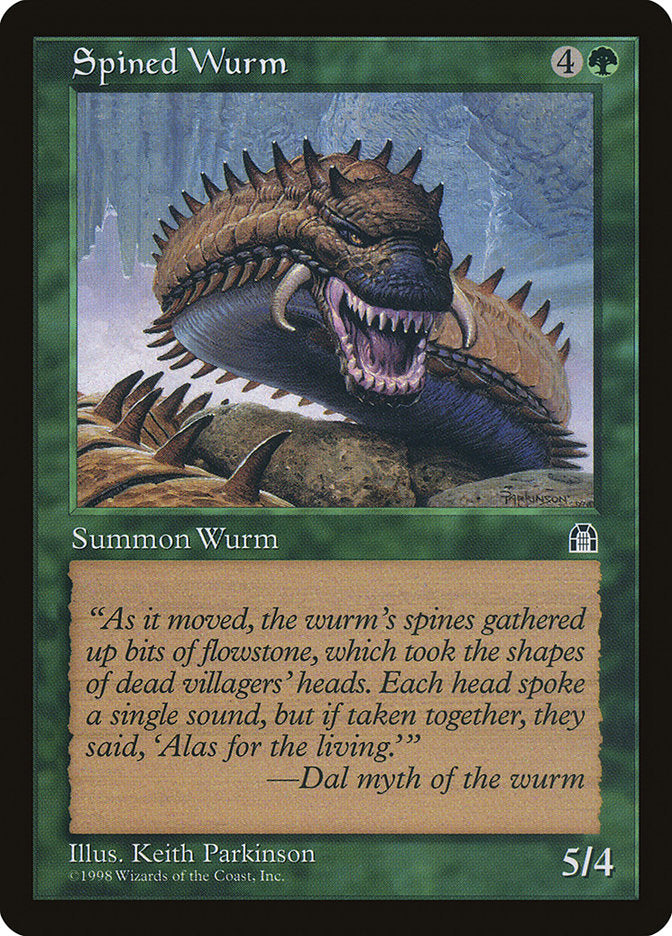 Spined Wurm [Stronghold] | Gear Gaming Bentonville