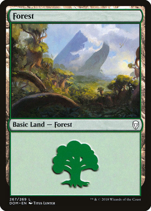 Forest (267) [Dominaria] | Gear Gaming Bentonville