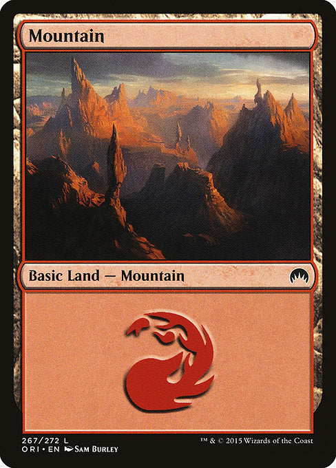 Mountain (267) [Magic Origins] | Gear Gaming Bentonville