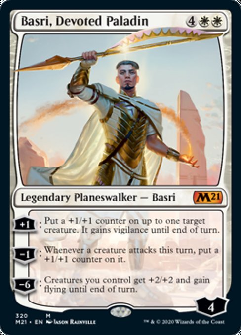 Basri, Devoted Paladin [Core Set 2021] | Gear Gaming Bentonville