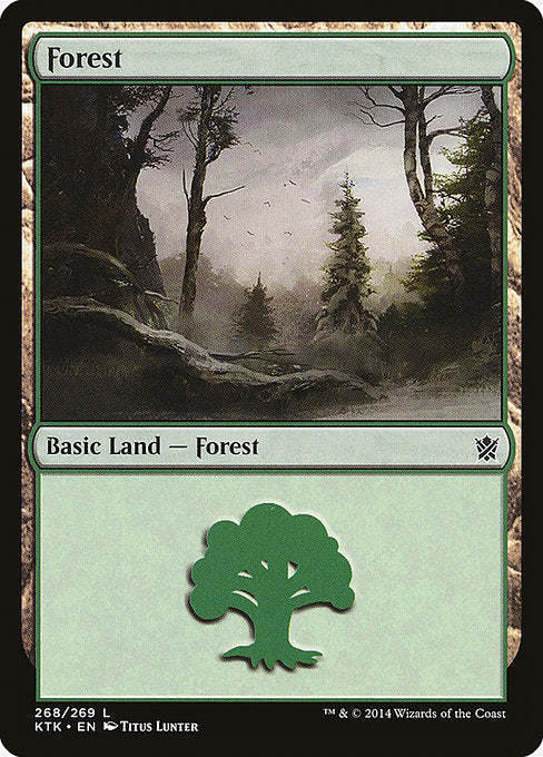 Forest (268) [Khans of Tarkir] | Gear Gaming Bentonville