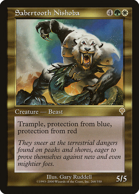 Sabertooth Nishoba [Invasion] | Gear Gaming Bentonville