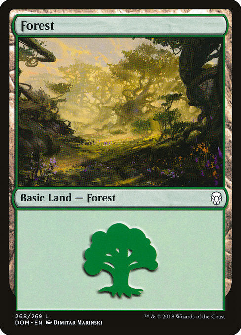 Forest (268) [Dominaria] | Gear Gaming Bentonville