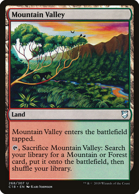 Mountain Valley [Commander 2018] | Gear Gaming Bentonville