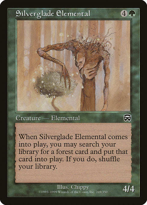 Silverglade Elemental [Mercadian Masques] | Gear Gaming Bentonville