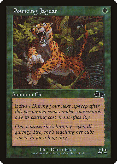 Pouncing Jaguar [Urza's Saga] | Gear Gaming Bentonville