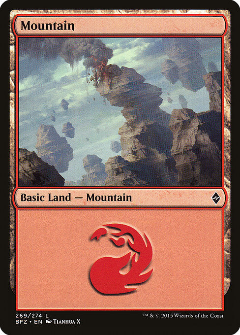 Mountain (269) [Battle for Zendikar] | Gear Gaming Bentonville