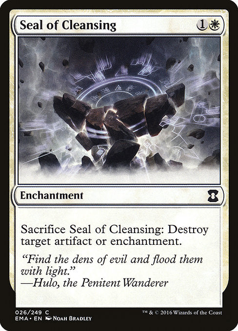 Seal of Cleansing [Eternal Masters] | Gear Gaming Bentonville