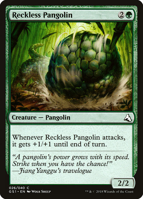 Reckless Pangolin [Global Series Jiang Yanggu & Mu Yanling] | Gear Gaming Bentonville