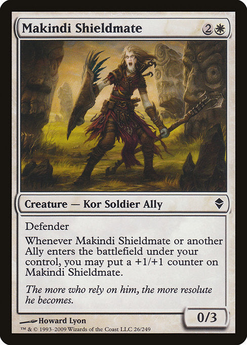 Makindi Shieldmate [Zendikar] | Gear Gaming Bentonville