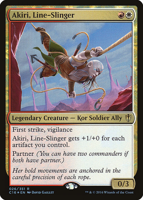 Akiri, Line-Slinger [Commander 2016] | Gear Gaming Bentonville