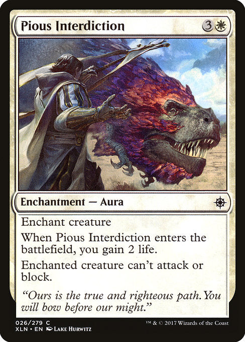 Pious Interdiction [Ixalan] | Gear Gaming Bentonville