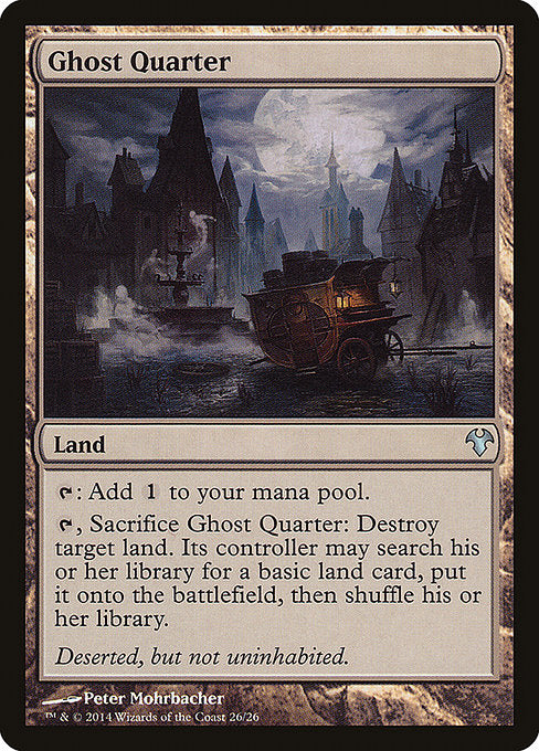 Ghost Quarter [Magic Modern Event Deck] | Gear Gaming Bentonville