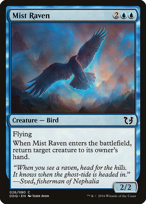 Mist Raven [Duel Decks: Blessed vs. Cursed] | Gear Gaming Bentonville