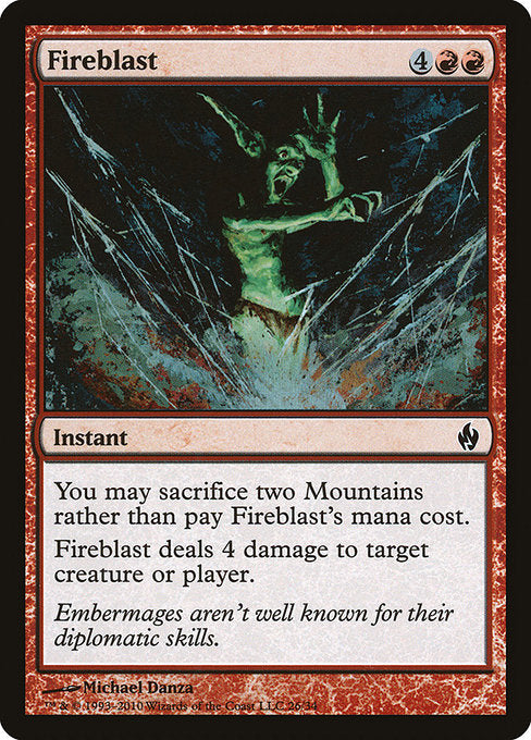 Fireblast [Premium Deck Series: Fire and Lightning] | Gear Gaming Bentonville