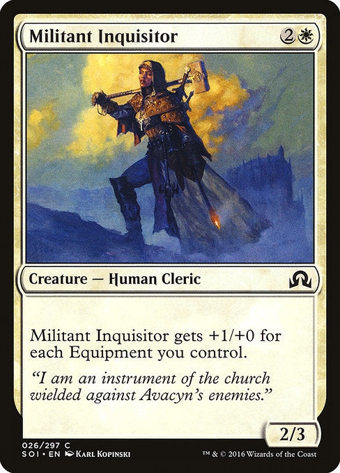 Militant Inquisitor [Shadows over Innistrad] | Gear Gaming Bentonville