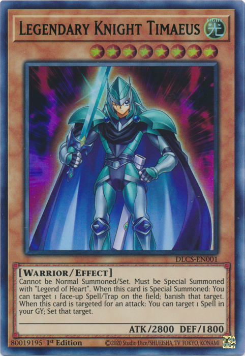 Legendary Knight Timaeus (Green) [DLCS-EN001] Ultra Rare | Gear Gaming Bentonville