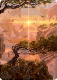 Windswept Heath Art Card [Zendikar Rising Art Series] | Gear Gaming Bentonville