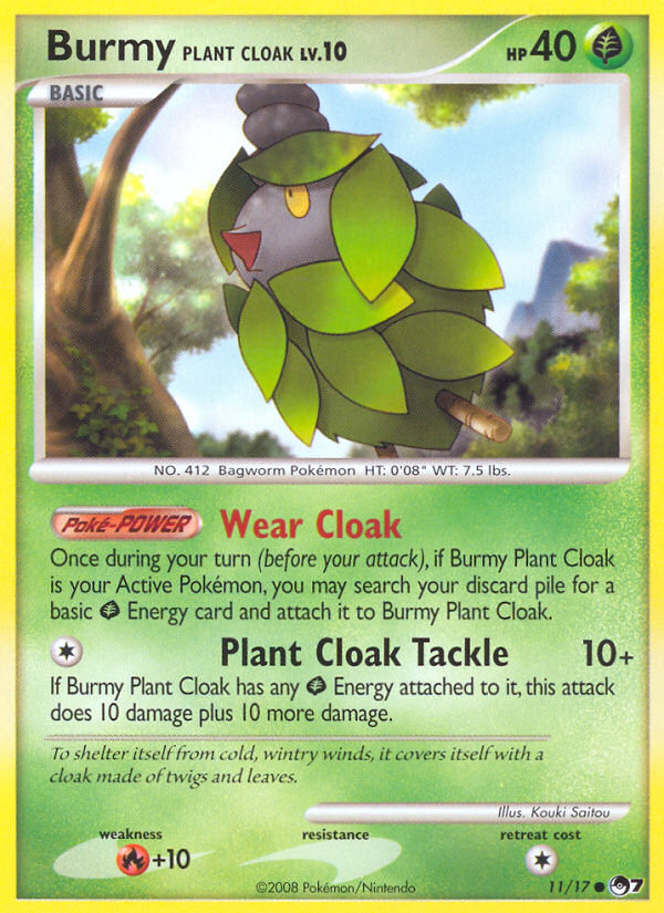 Burmy Plant Cloak (11/17) [POP Series 7] | Gear Gaming Bentonville