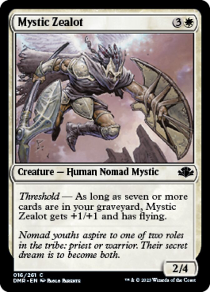 Mystic Zealot [Dominaria Remastered] | Gear Gaming Bentonville