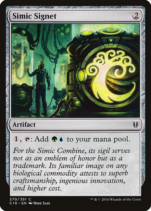 Simic Signet [Commander 2016] | Gear Gaming Bentonville