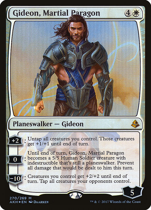 Gideon, Martial Paragon [Amonkhet] | Gear Gaming Bentonville