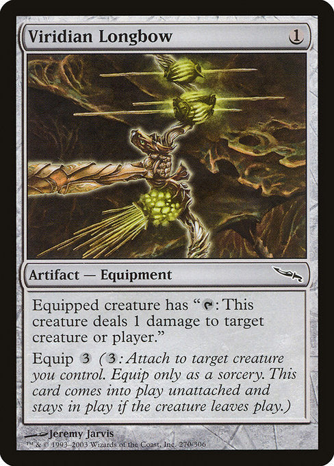 Viridian Longbow [Mirrodin] | Gear Gaming Bentonville