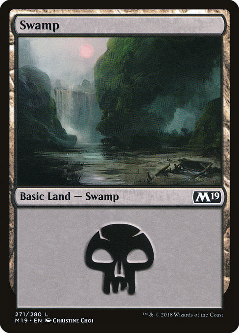 Swamp (271) [Core Set 2019] | Gear Gaming Bentonville