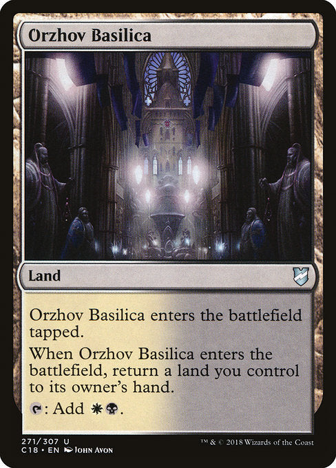 Orzhov Basilica [Commander 2018] | Gear Gaming Bentonville