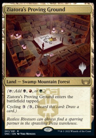 Ziatora's Proving Ground (Promo Pack) [Streets of New Capenna Promos] | Gear Gaming Bentonville