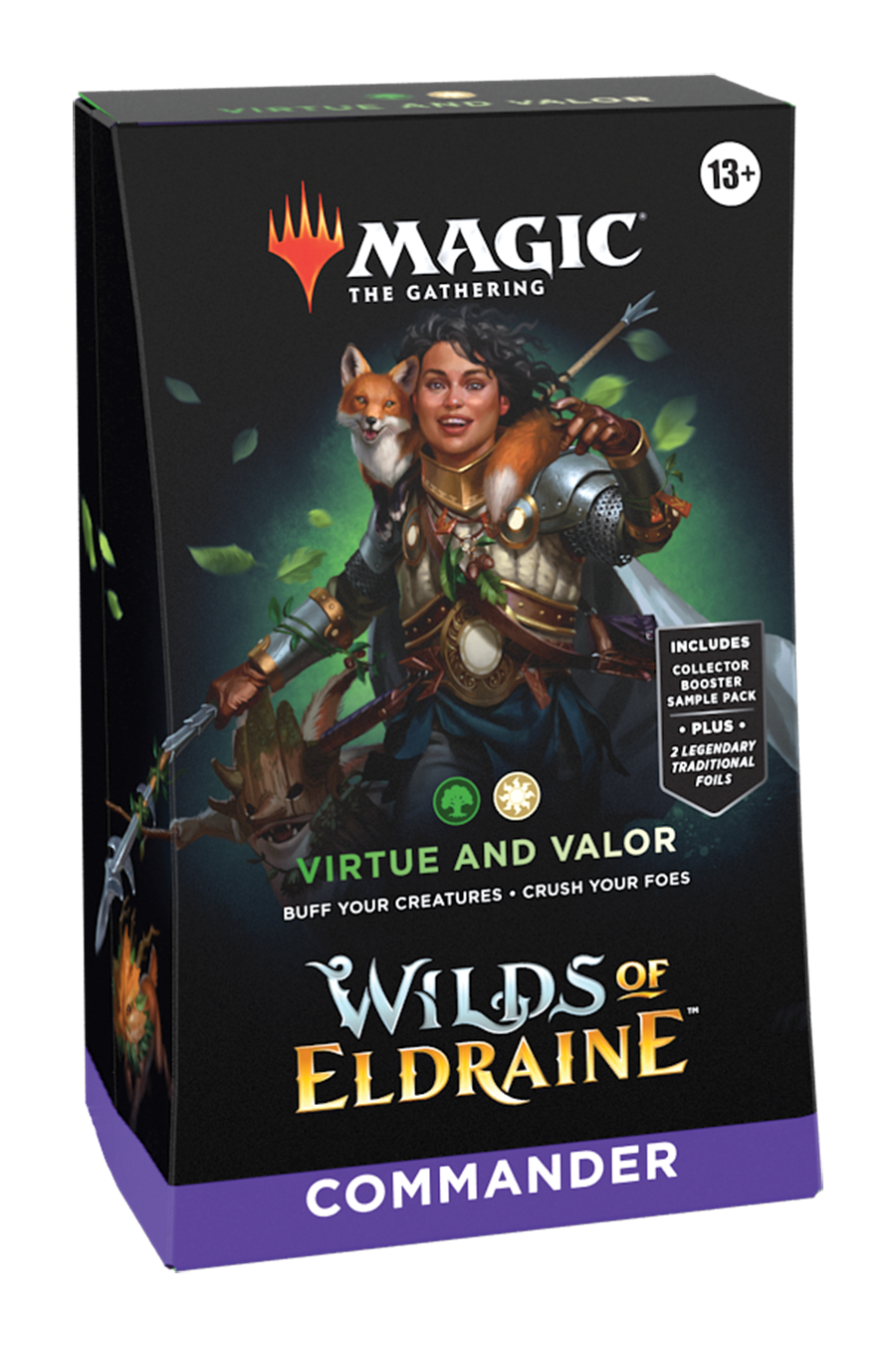 Wilds of Eldraine - Commander Deck (Virtue and Valor) | Gear Gaming Bentonville