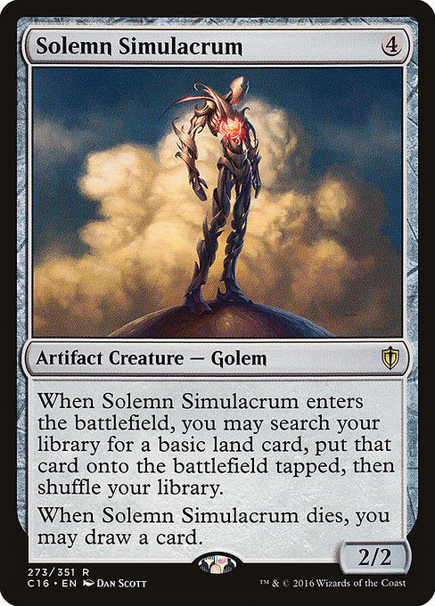 Solemn Simulacrum [Commander 2016] | Gear Gaming Bentonville