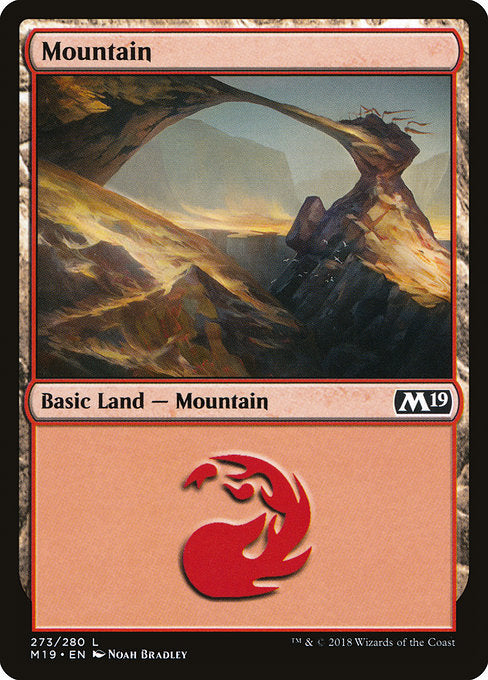 Mountain (273) [Core Set 2019] | Gear Gaming Bentonville