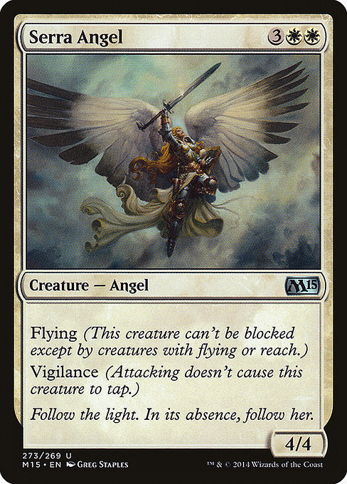 Serra Angel [Magic 2015 (M15)] | Gear Gaming Bentonville