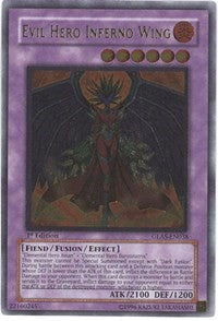 Evil Hero Inferno Wing (UTR) [Gladiator's Assault] [GLAS-EN038] | Gear Gaming Bentonville