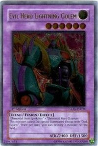 Evil Hero Lightning Golem (UTR) [Gladiator's Assault] [GLAS-EN039] | Gear Gaming Bentonville