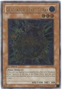 Gladiator Beast Torax (UTR) [Gladiator's Assault] [GLAS-EN081] | Gear Gaming Bentonville