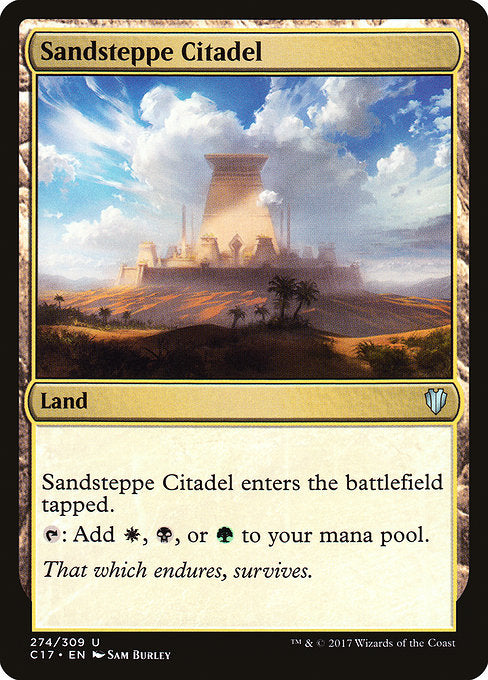 Sandsteppe Citadel [Commander 2017] | Gear Gaming Bentonville