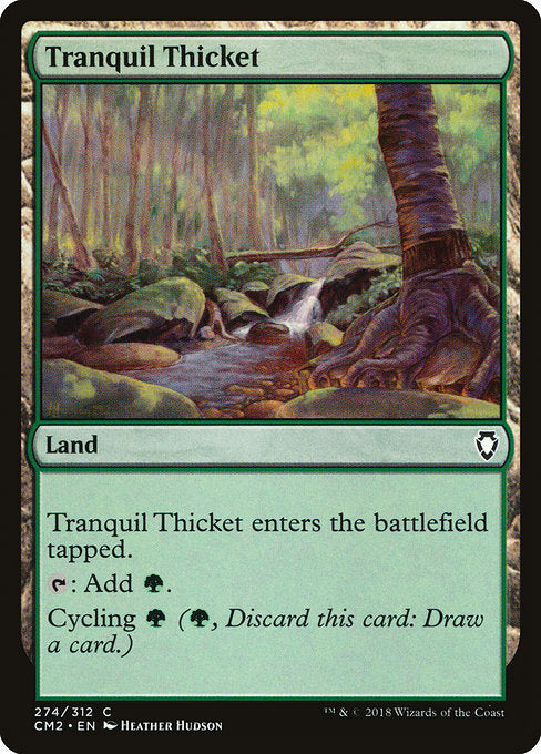 Tranquil Thicket [Commander Anthology Volume II] | Gear Gaming Bentonville