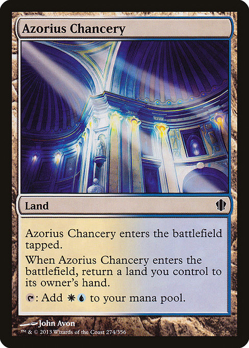 Azorius Chancery [Commander 2013] | Gear Gaming Bentonville