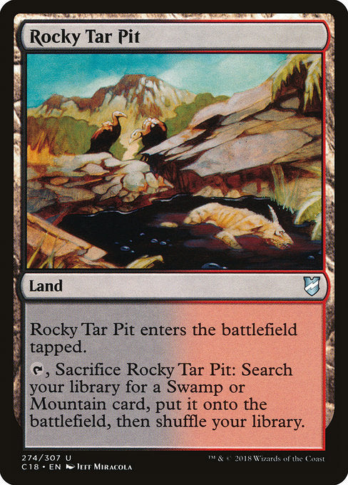 Rocky Tar Pit [Commander 2018] | Gear Gaming Bentonville