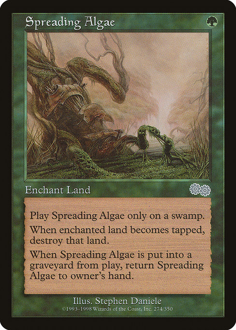 Spreading Algae [Urza's Saga] | Gear Gaming Bentonville