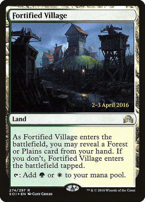 Fortified Village [Prerelease Cards] | Gear Gaming Bentonville