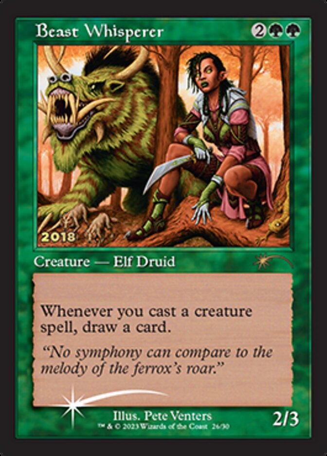 Beast Whisperer [30th Anniversary Promos] | Gear Gaming Bentonville