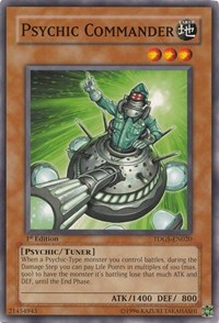 Psychic Commander [The Duelist Genesis] [TDGS-EN020] | Gear Gaming Bentonville