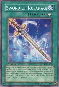 Sword of Kusanagi [The Duelist Genesis] [TDGS-EN054] | Gear Gaming Bentonville